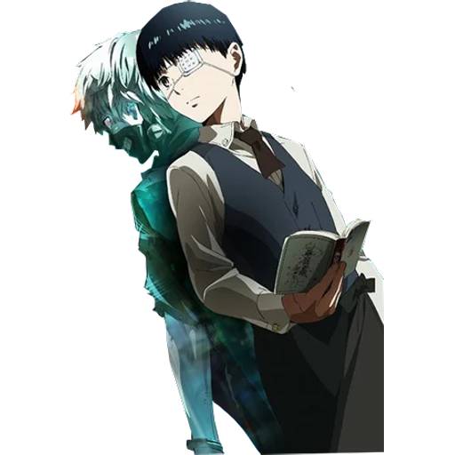 Набор стикеров Токийский Гуль №25 для WhatsApp 19