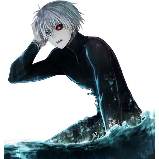 Набор стикеров Токийский Гуль №25 для WhatsApp 2