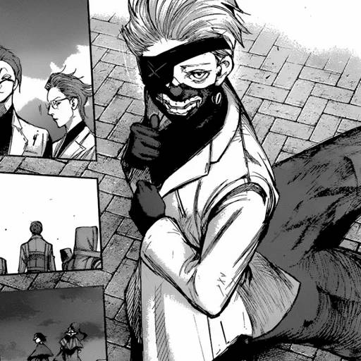 Набор стикеров Токийский Гуль №31 для WhatsApp 12