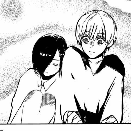 Набор стикеров Токийский Гуль №31 для WhatsApp 16