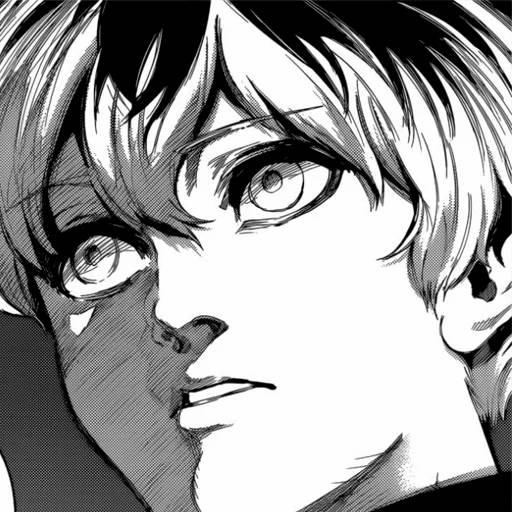 Набор стикеров Токийский Гуль №31 для WhatsApp 19