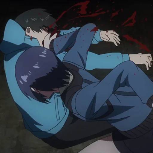 Набор стикеров Токийский Гуль №32 для WhatsApp 17