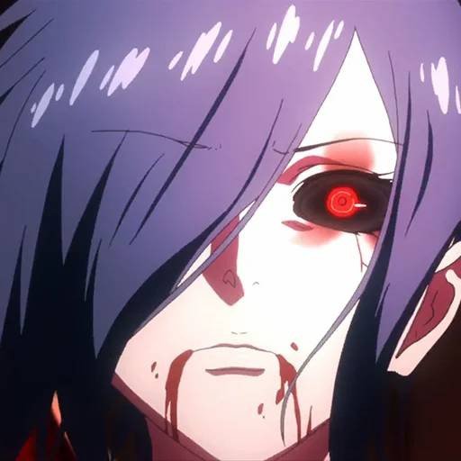 Набор стикеров Токийский Гуль №32 для WhatsApp 24