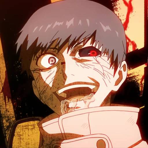 Набор стикеров Токийский Гуль №32 для WhatsApp 25