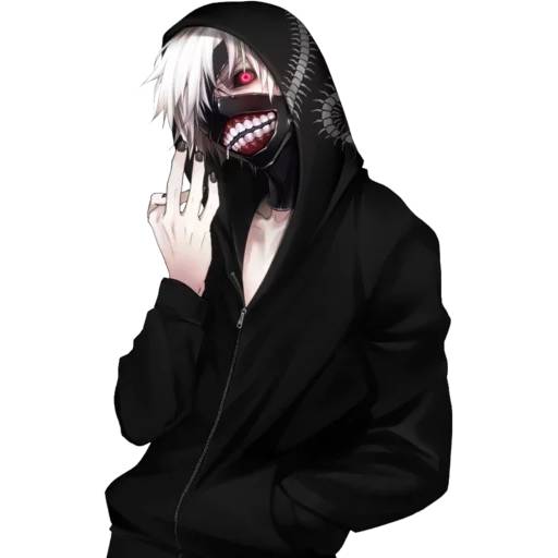 Набор стикеров Токийский Гуль №34 для WhatsApp 26