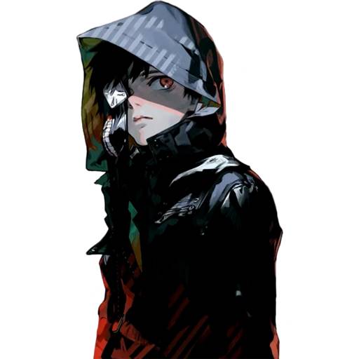 Набор стикеров Токийский Гуль №34 для WhatsApp 27