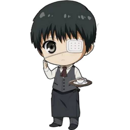 Набор стикеров Токийский Гуль №34 для WhatsApp 28