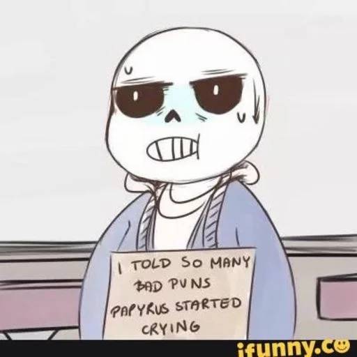 Набор стикеров Undertale №1 для WhatsApp 10