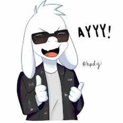 Набор стикеров Undertale №1 для WhatsApp 11