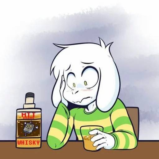 Набор стикеров Undertale №1 для WhatsApp 13