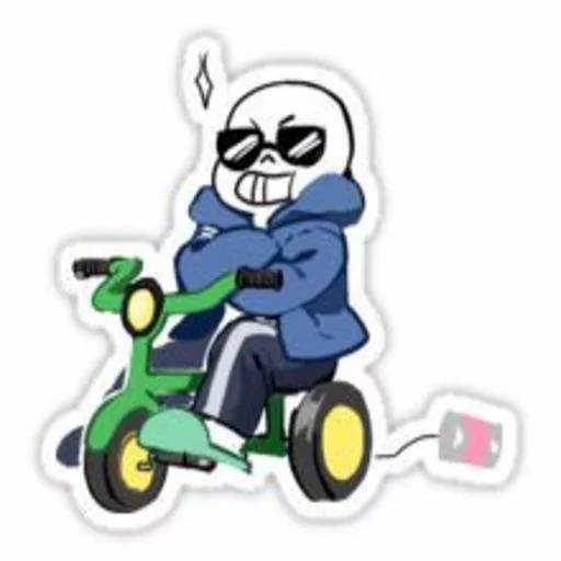 Набор стикеров Undertale №1 для WhatsApp 26