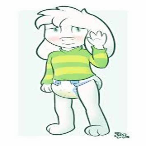 Набор стикеров Undertale №1 для WhatsApp 28