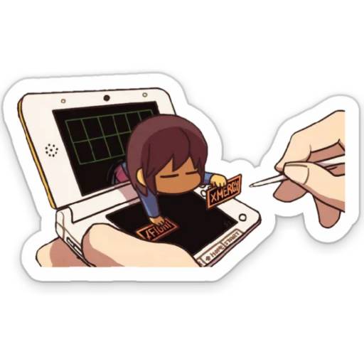 Набор стикеров Undertale №12 для WhatsApp 20