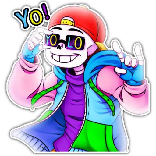 Набор стикеров Undertale №12 для WhatsApp 28