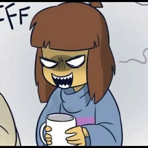 Набор стикеров Undertale №14 для WhatsApp 5