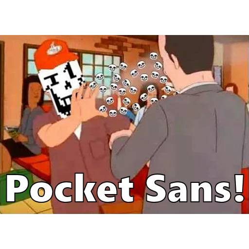 Набор стикеров Undertale №20 для WhatsApp 23