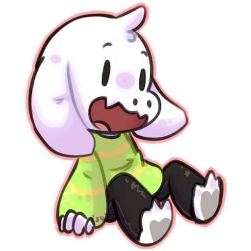Набор стикеров Undertale №20 для WhatsApp 24