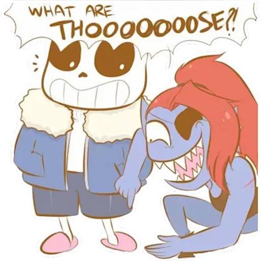Набор стикеров Undertale №20 для WhatsApp 26