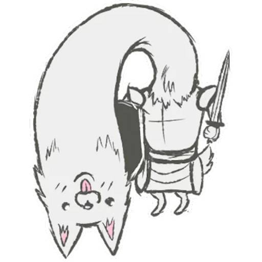 Набор стикеров Undertale №20 для WhatsApp 4