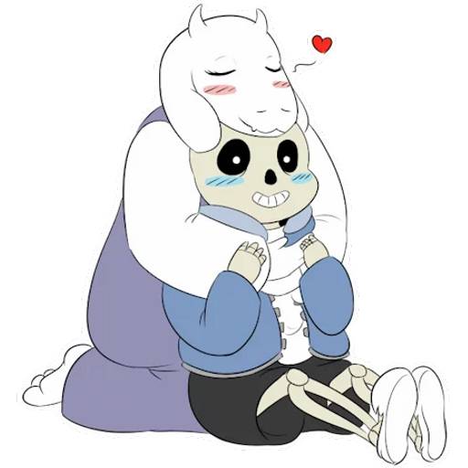 Набор стикеров Undertale №20 для WhatsApp 8