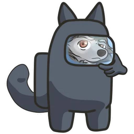 Набор стикеров Among Us №8 для WhatsApp 12