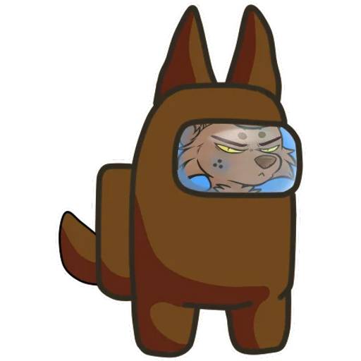 Набор стикеров Among Us №8 для WhatsApp 14