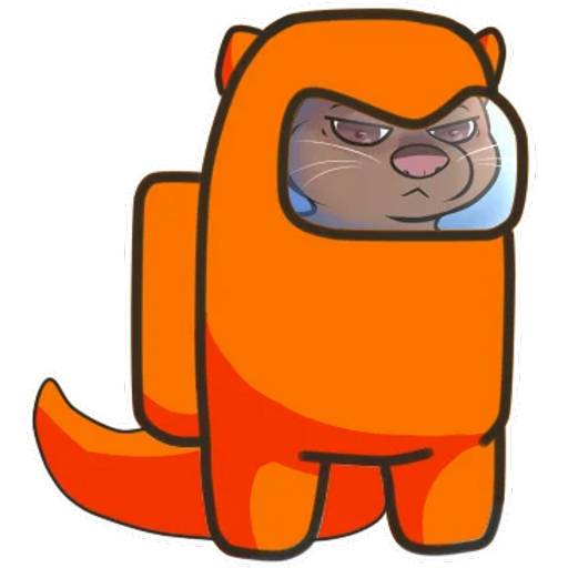 Набор стикеров Among Us №8 для WhatsApp 4