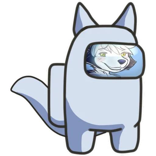 Набор стикеров Among Us №8 для WhatsApp 5