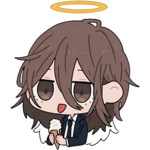 Набор стикеров Человек-бензопила №12 для WhatsApp 22