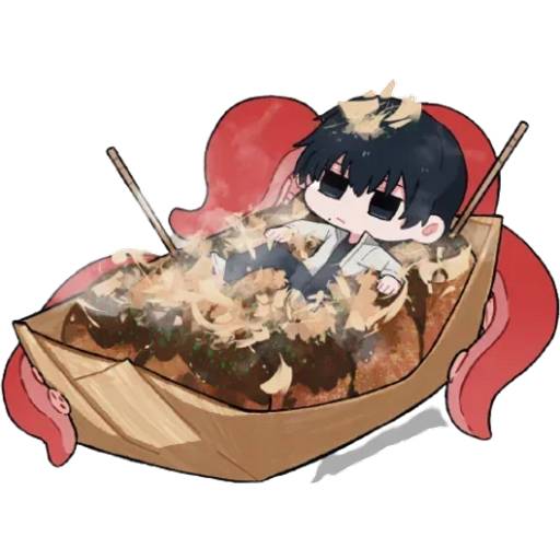 Набор стикеров Человек-бензопила №12 для WhatsApp 28