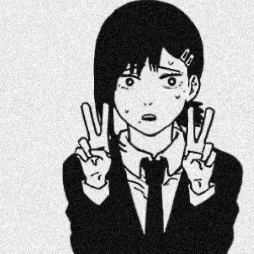 Набор стикеров Человек-бензопила №15 для WhatsApp 21