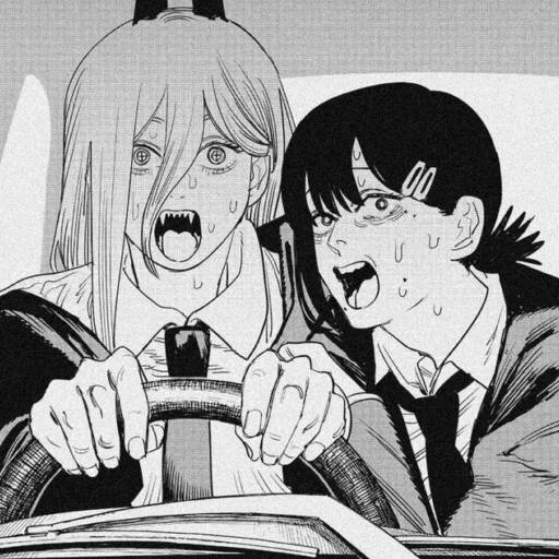 Набор стикеров Человек-бензопила №15 для WhatsApp 22