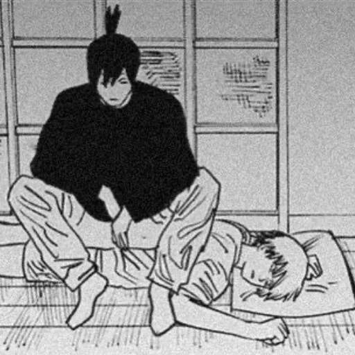 Набор стикеров Человек-бензопила №15 для WhatsApp 23