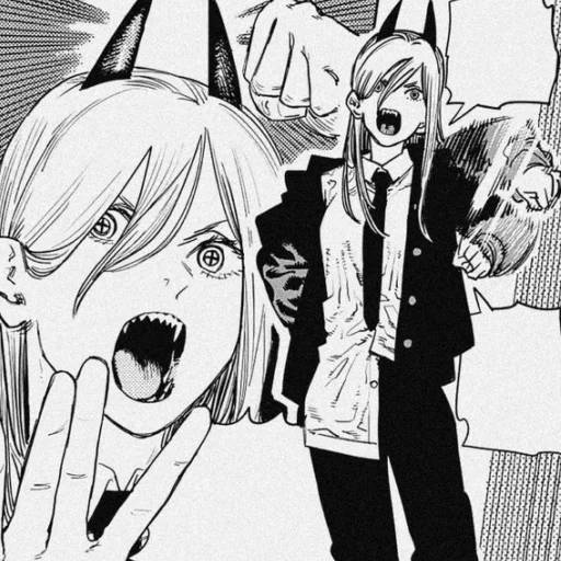 Набор стикеров Человек-бензопила №15 для WhatsApp 24