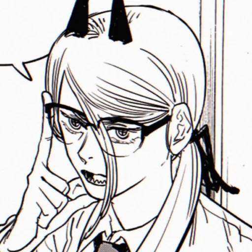 Набор стикеров Человек-бензопила №15 для WhatsApp 3