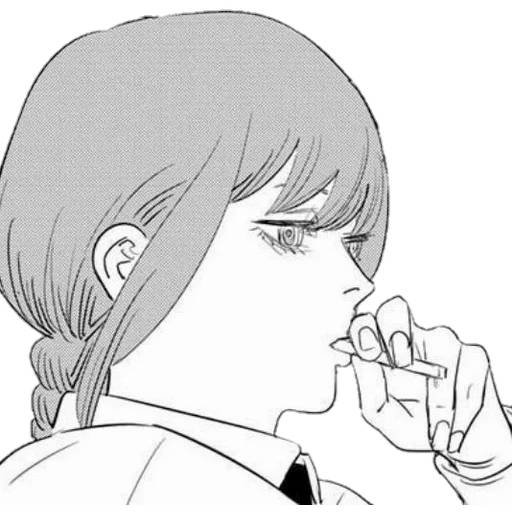 Набор стикеров Человек-бензопила №16 для WhatsApp 21