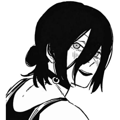 Набор стикеров Человек-бензопила №16 для WhatsApp 26