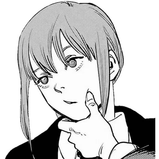 Набор стикеров Человек-бензопила №16 для WhatsApp 27