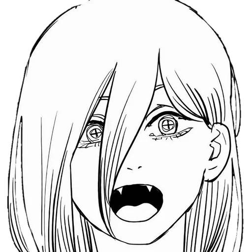 Набор стикеров Человек-бензопила №16 для WhatsApp 3