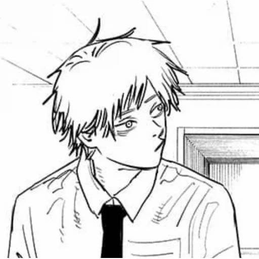 Набор стикеров Человек-бензопила №20 для WhatsApp 13