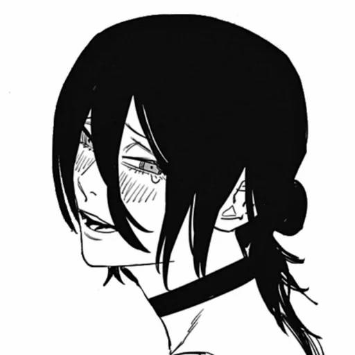 Набор стикеров Человек-бензопила №20 для WhatsApp 26