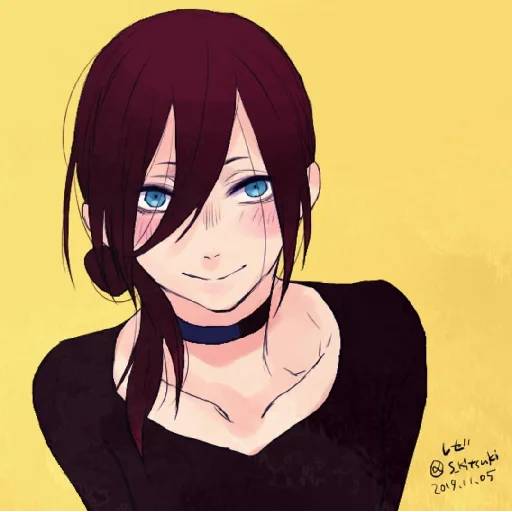 Набор стикеров Человек-бензопила №29 для WhatsApp 24