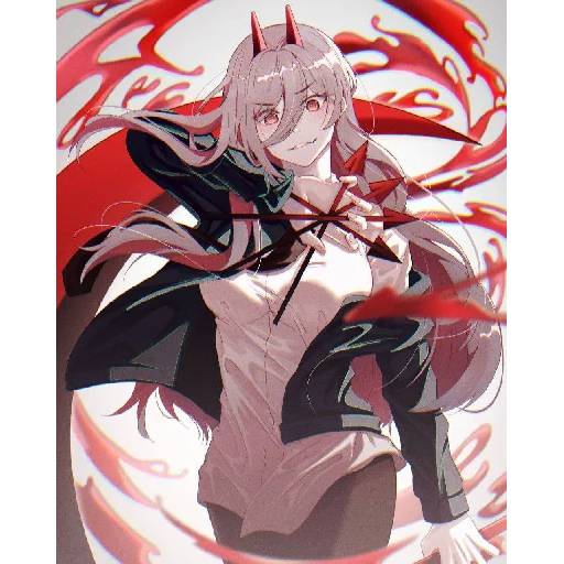 Набор стикеров Человек-бензопила №29 для WhatsApp 26