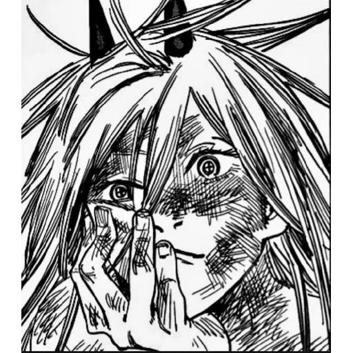 Набор стикеров Человек-бензопила №7 для WhatsApp 18