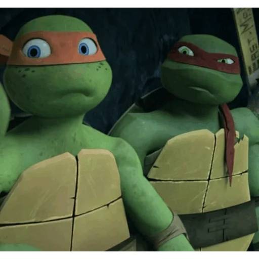 Набор стикеров Черепашки-ниндзя №7 для WhatsApp 2