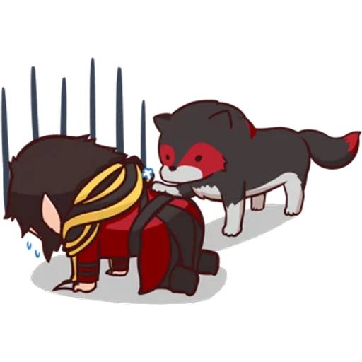 Набор стикеров Dota 2 №15 для WhatsApp 4