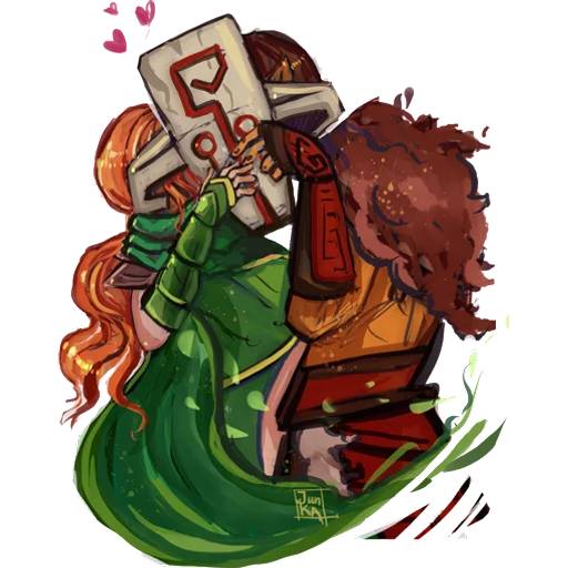 Набор стикеров Dota 2 №16 для WhatsApp 14