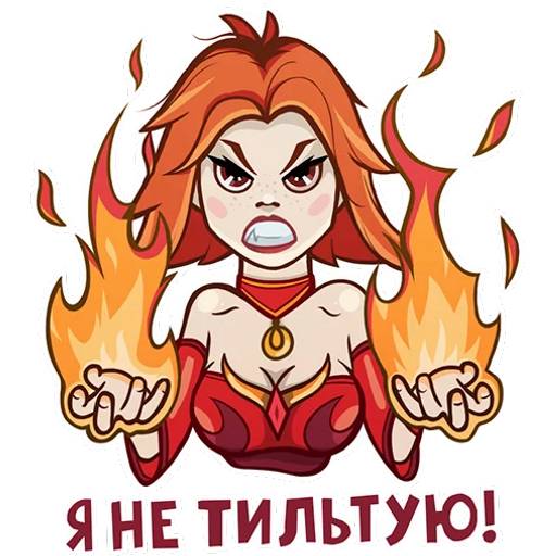 Набор стикеров Dota 2 №6 для WhatsApp 11