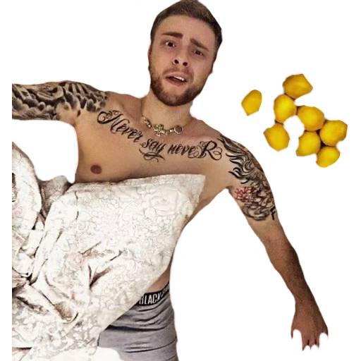 Набор стикеров Егор Крид №3 для WhatsApp 16