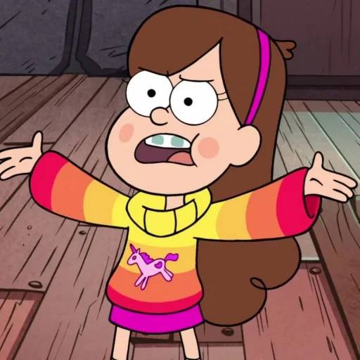 Набор стикеров Гравити Фолз №17 для WhatsApp 12